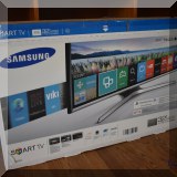 E05. Samsung 32” smart television Series 5500. - $75 